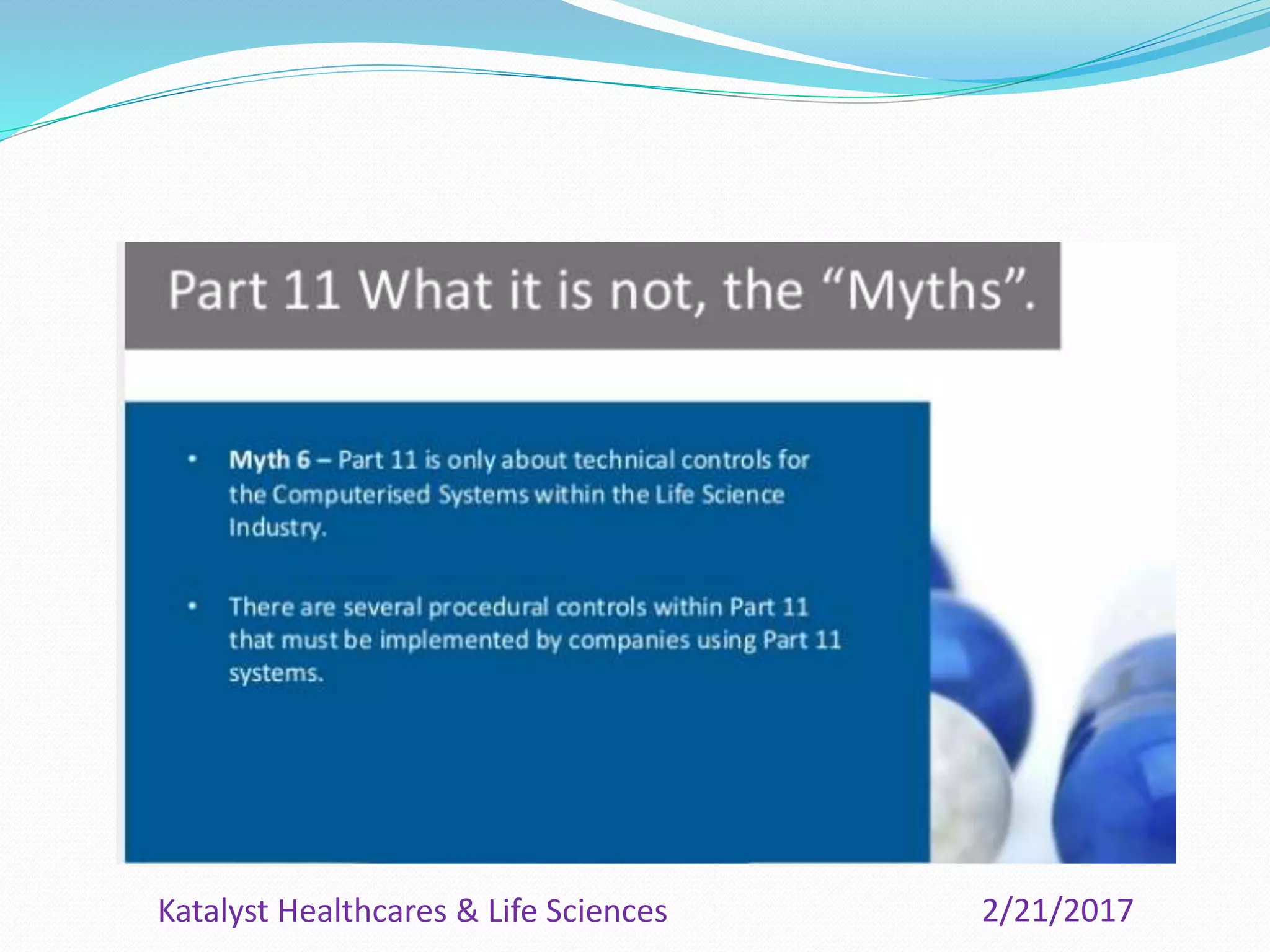 2/21/2017Katalyst Healthcares & Life Sciences
 