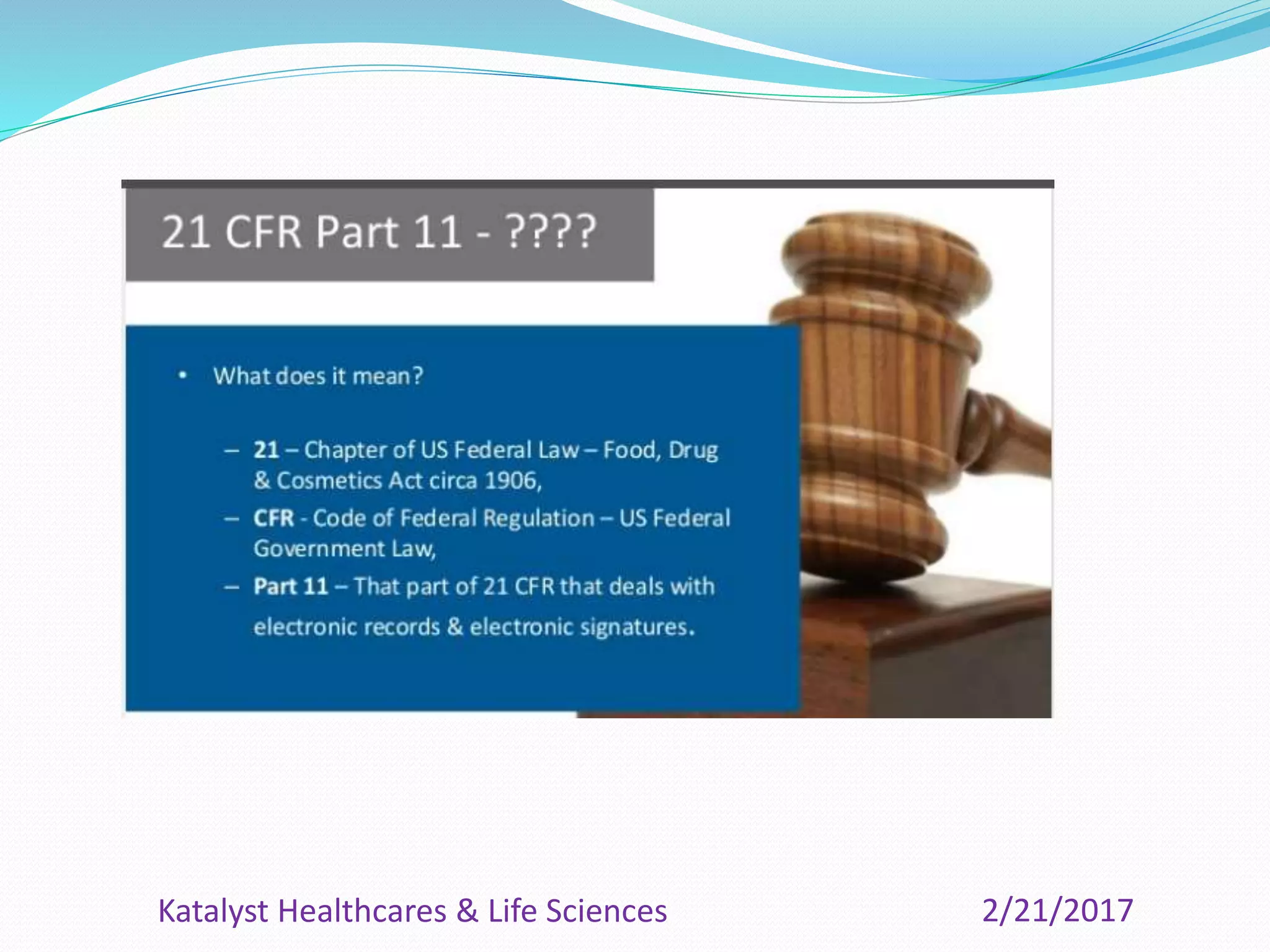 2/21/2017Katalyst Healthcares & Life Sciences
 