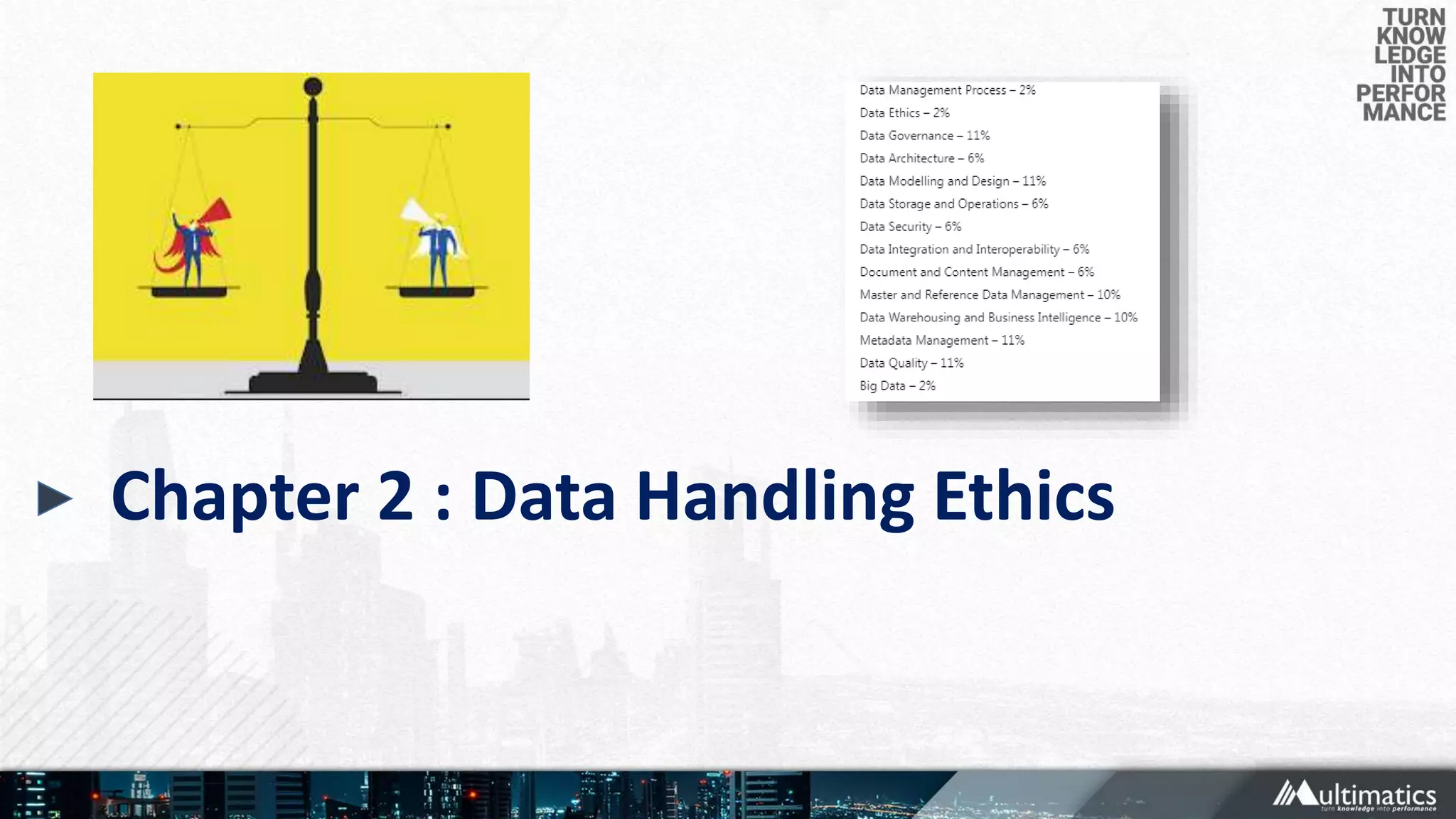 Chapter 2 : Data Handling Ethics
 