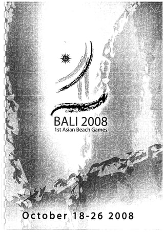 Cdm Report Bali 2008 1st Asian Games