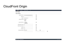 Content Delivery Using Amazon CloudFront | PPTX