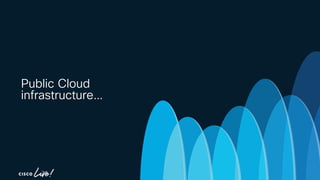 -
Public Cloud
infrastructure…
 