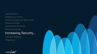 -
Increasing Security…
 