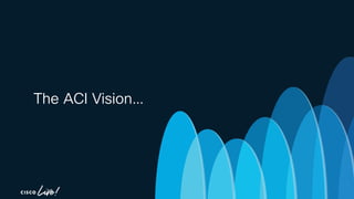 -
The ACI Vision…
 