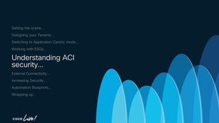 -
Understanding ACI
security…
 