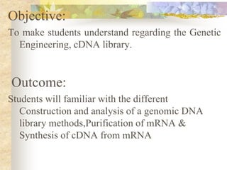 cDNA Library.....1 | PPT