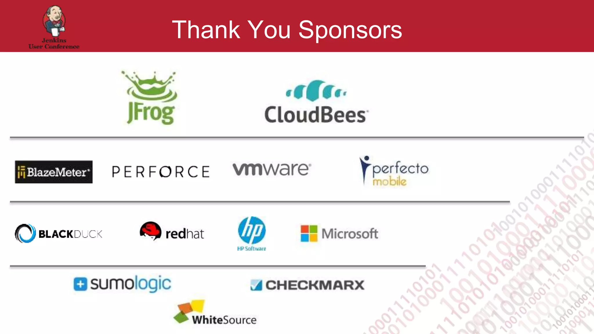 Footer
Thank You Sponsors