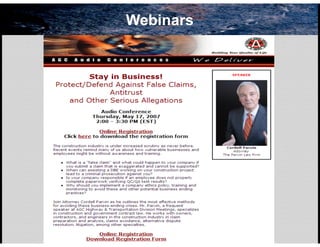 77
Webinars
 