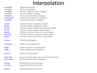 Interpolation
 