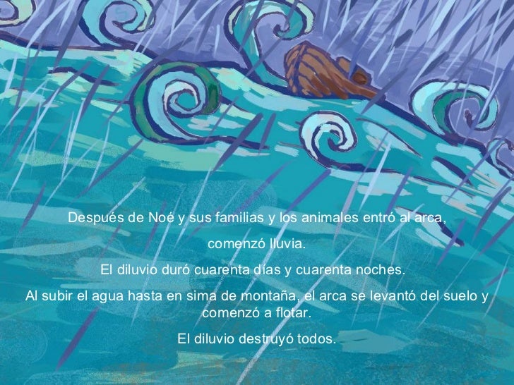 La Biblia para niños, El Arca de Noé