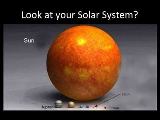 Sun one of the biggest Star of Solar System.But look beyond our Solar System...Now feel existences of your planet!!! ;)Look at your Solar System?