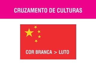 CRUZAMENTO DE CULTURAS




   COR BRANCA > LUTO
 