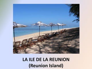 LA ILE DE LA REUNION
   (Reunion Island)
 