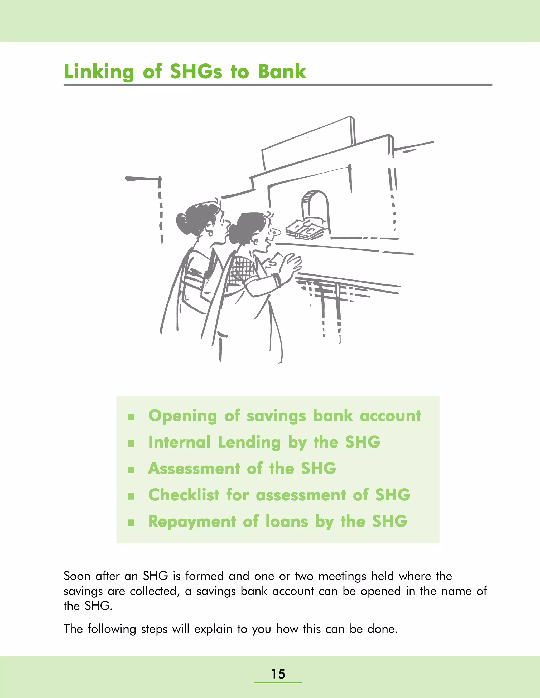 Self Helf Group Training Manual - Nabard