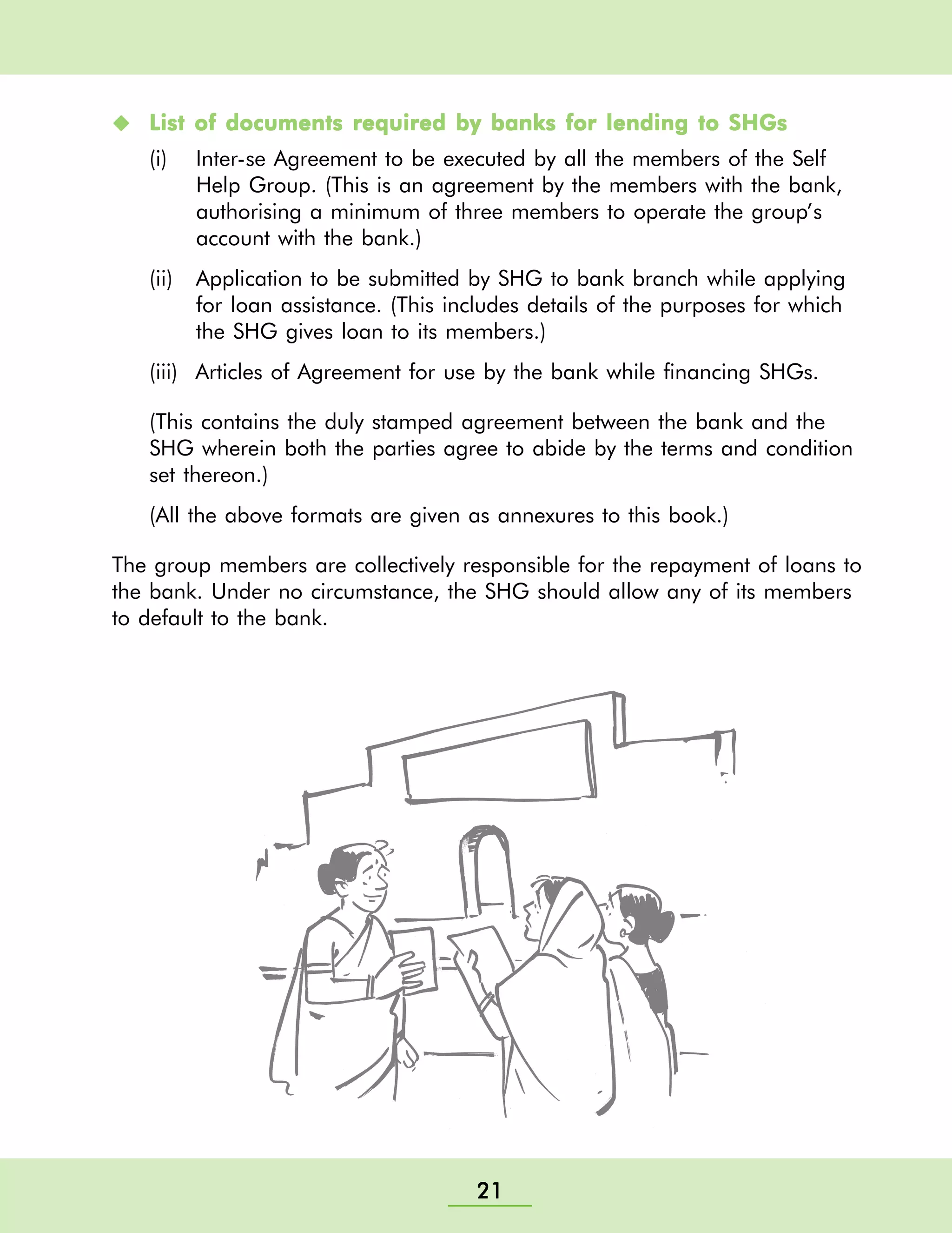 Self Helf Group Training Manual - Nabard