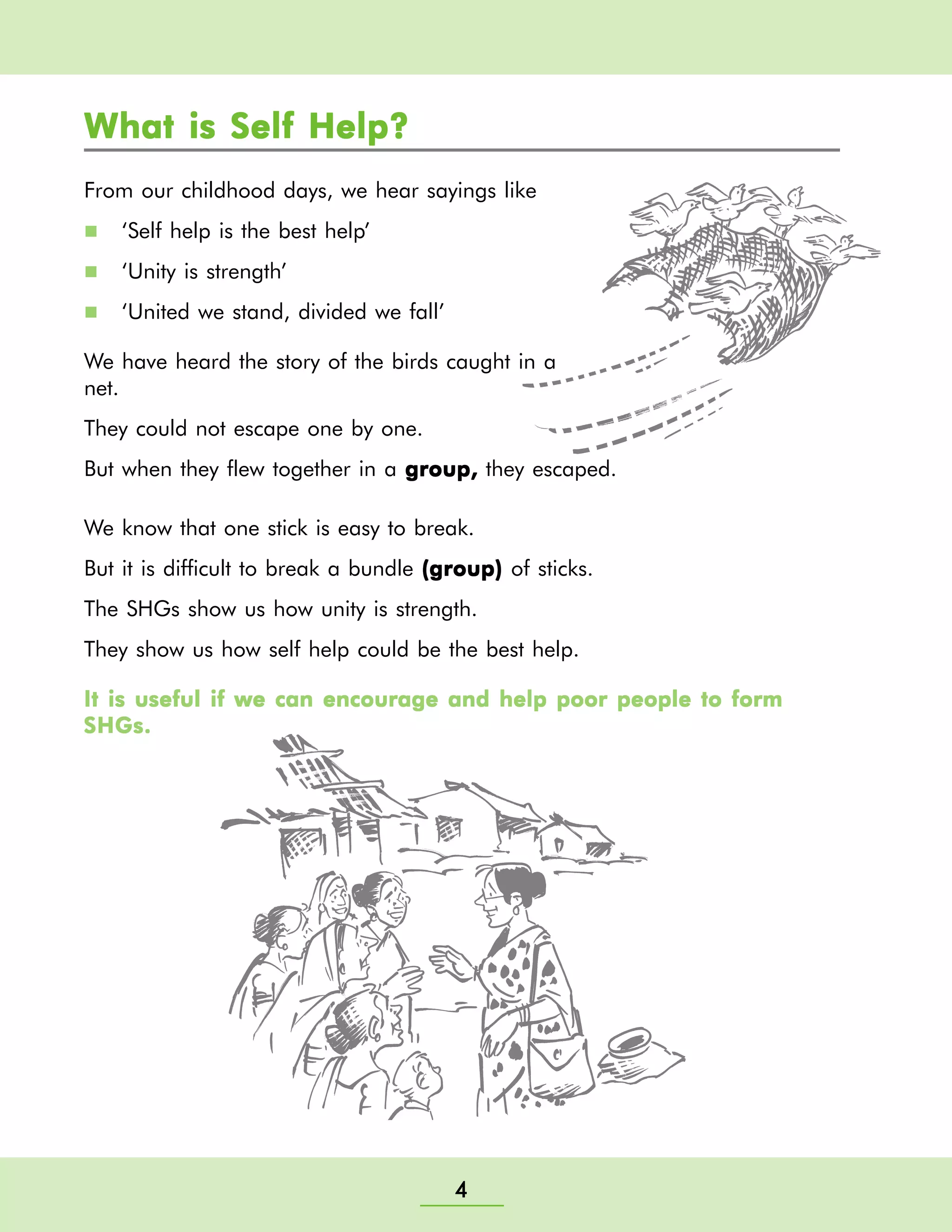 Self Helf Group Training Manual - Nabard