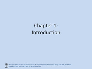 Chapter 1: Introduction 