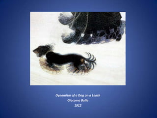 Dynamism of a Dog on a LeashGiacomoBalla1912