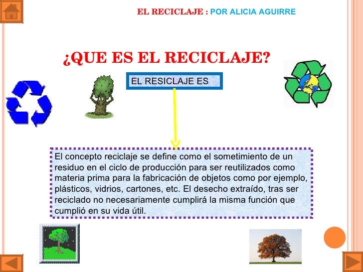 Campaña "EL RECICLAJE"