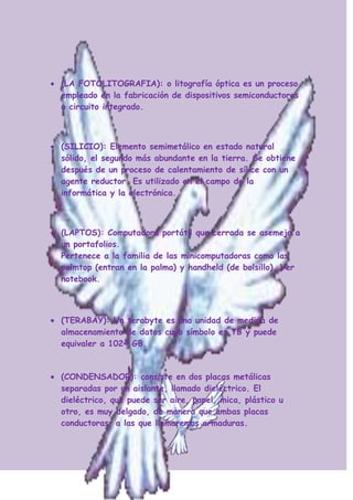 GLOSARIO DE MANTENIMIENTO