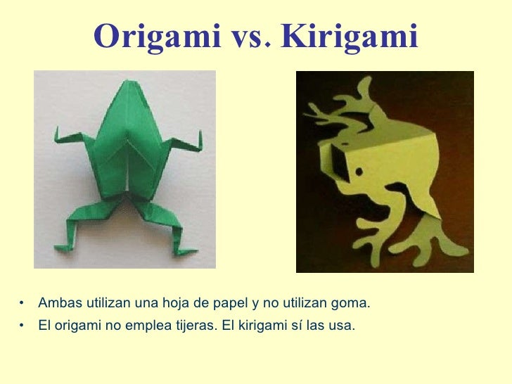 Diferencias Entre El Origami Tradicional Y Otras Técnicas