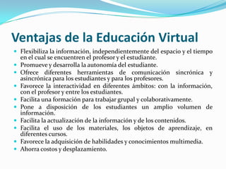Educacion Virtual