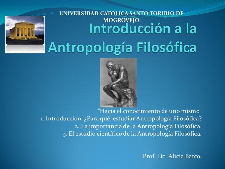 Campo De Estudio De La Antropologia Filosofica es.slideshare.net