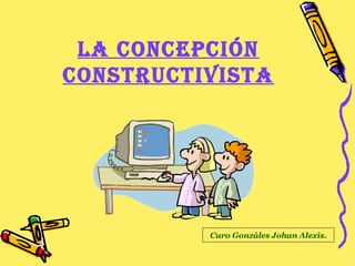 La concepción constructivista Curo Gonzáles Johan Alexis. 