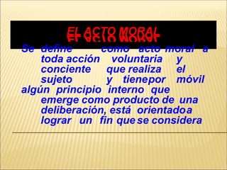 uninersalizacion de la moral