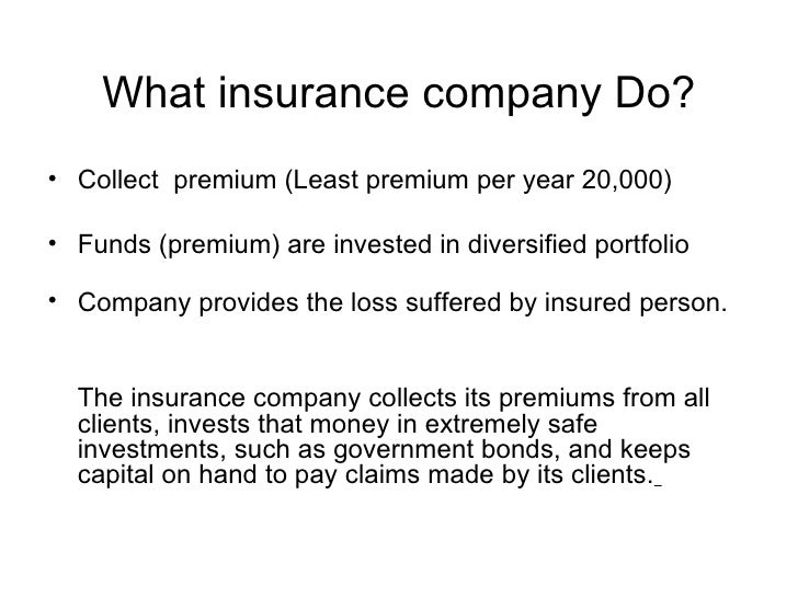 how insurance company works how an insurance company works