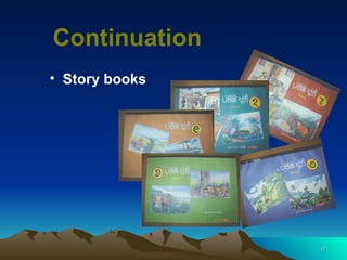 Continuation Story books 