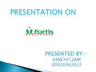 Presentation on  Presented by:- Sanchitjain 09926963933 
