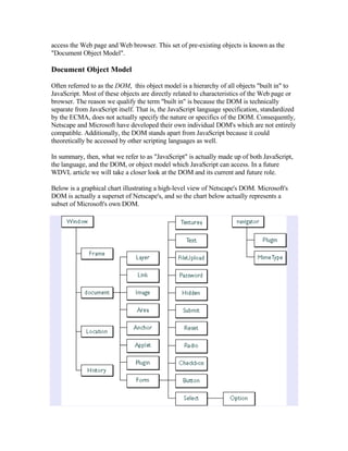 Java Script Language Tutorial