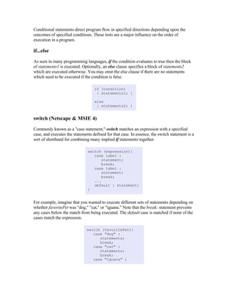 Java Script Language Tutorial