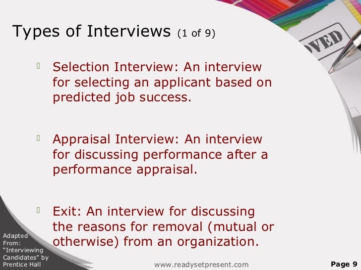 interviewing powerpoint ppt content modern sample exit interview document