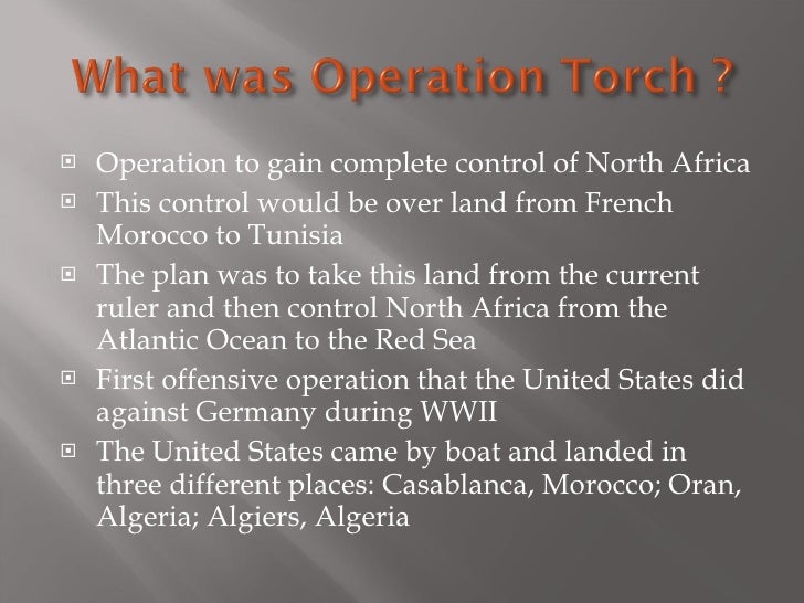 Operation Torch