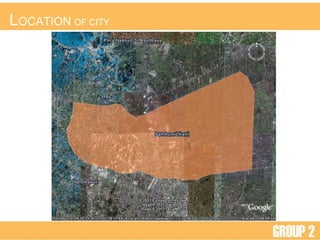 L OCATION  OF CITY 