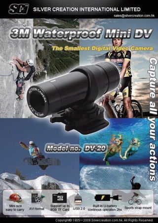Waterproof Mini DV From www.megabuystore.com