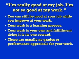 Are You Living to Work or Working to Live | PPT