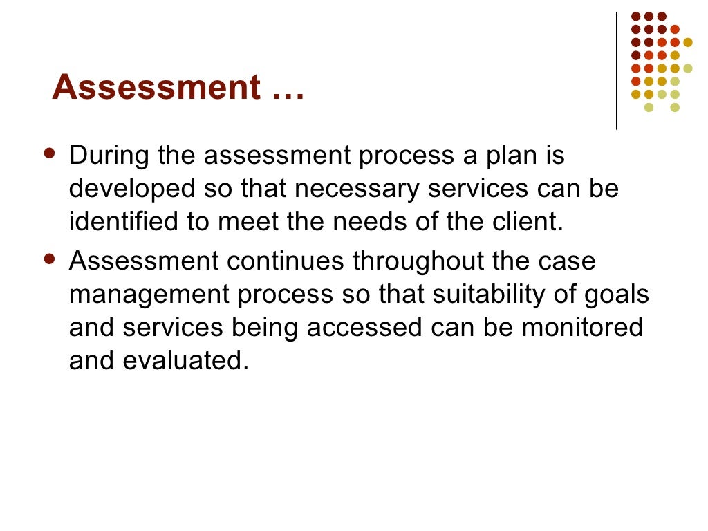 Develop Facilitate And Monitor All Aspects Of Case Management S109