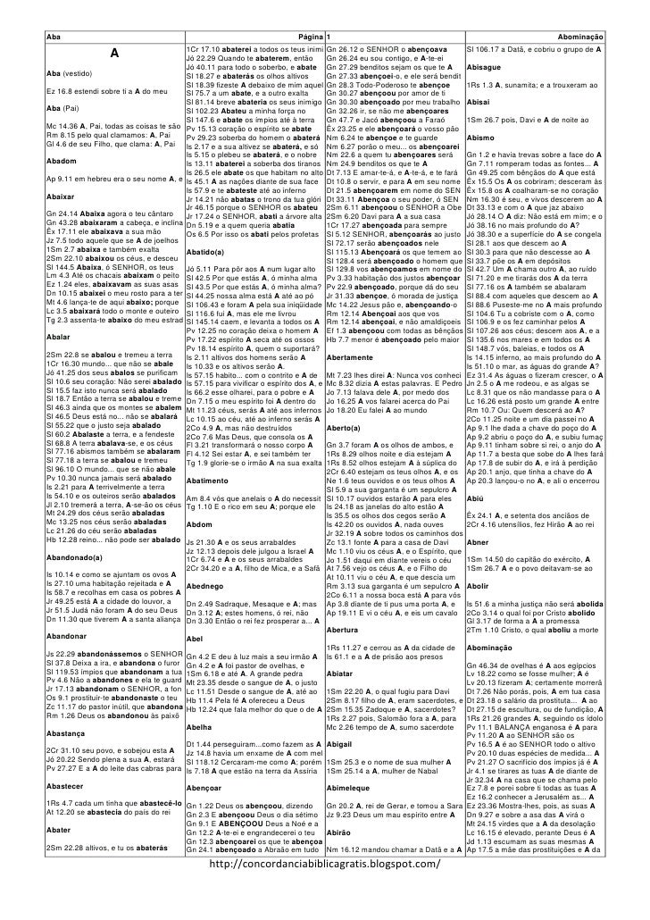 Concordancia Biblica Pdf Gratis Concordancia Biblica Pdf Gratis