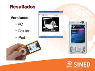 Resultados

Versiones:
  • PC
  • Celular
  • iPod
 