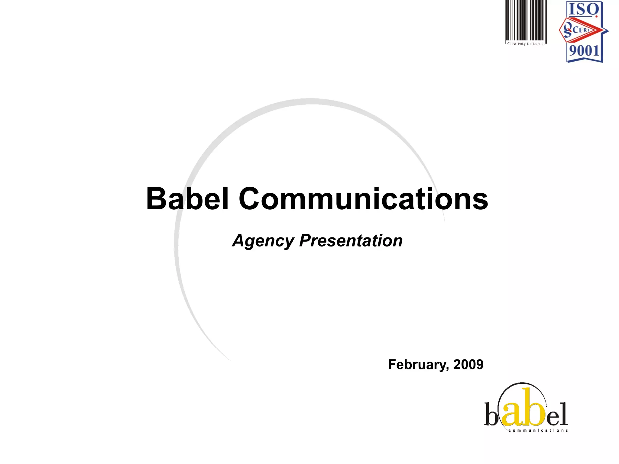 Babel Communication Presentation