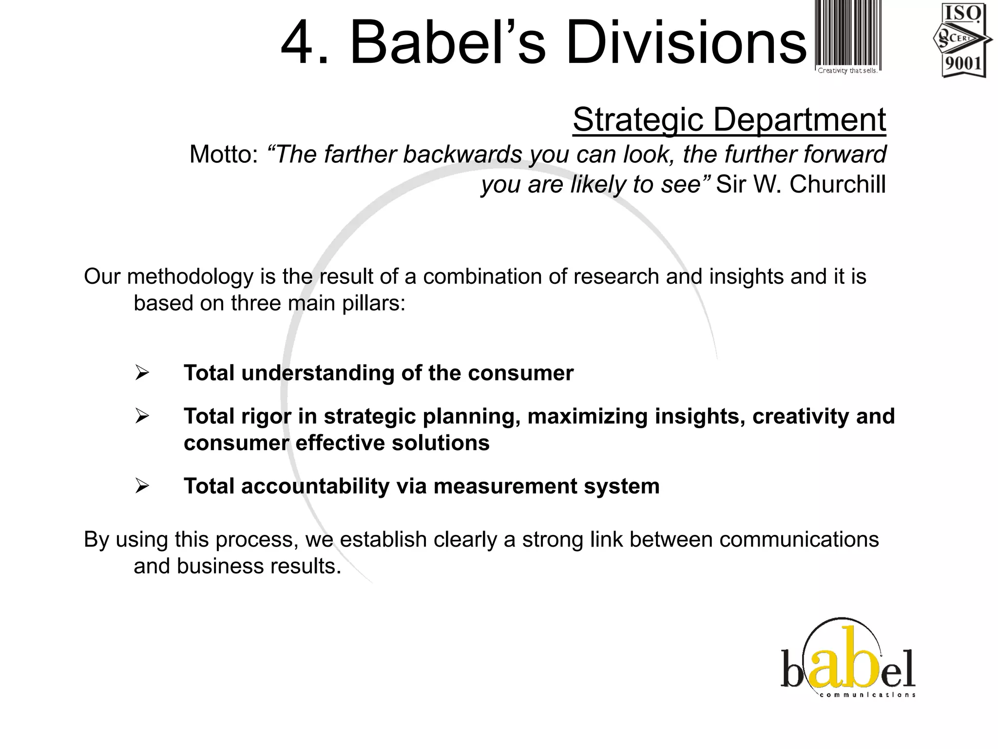 Babel Communication Presentation