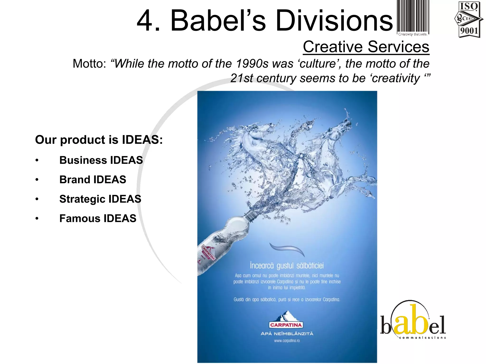 Babel Communication Presentation