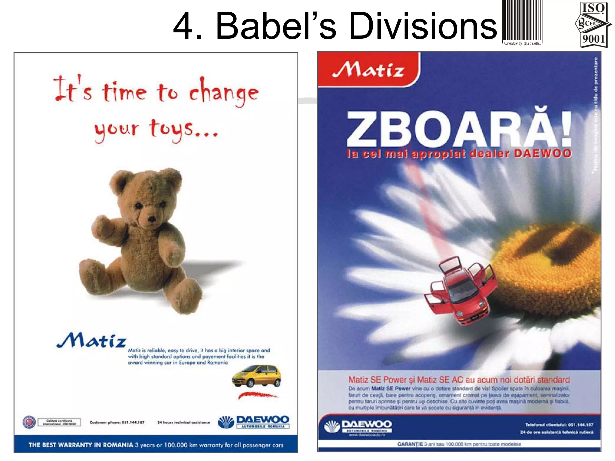 Babel Communication Presentation