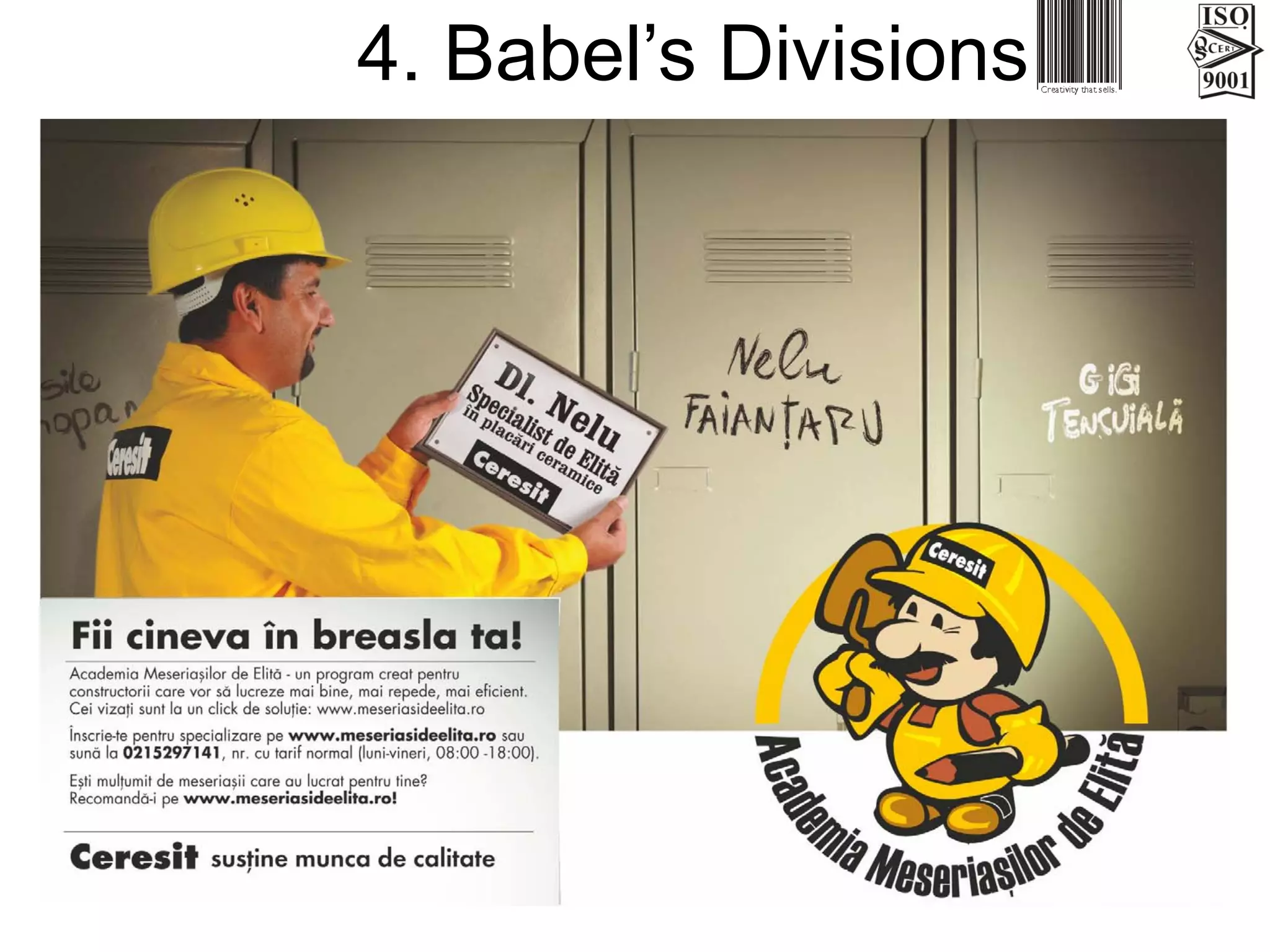 Babel Communication Presentation