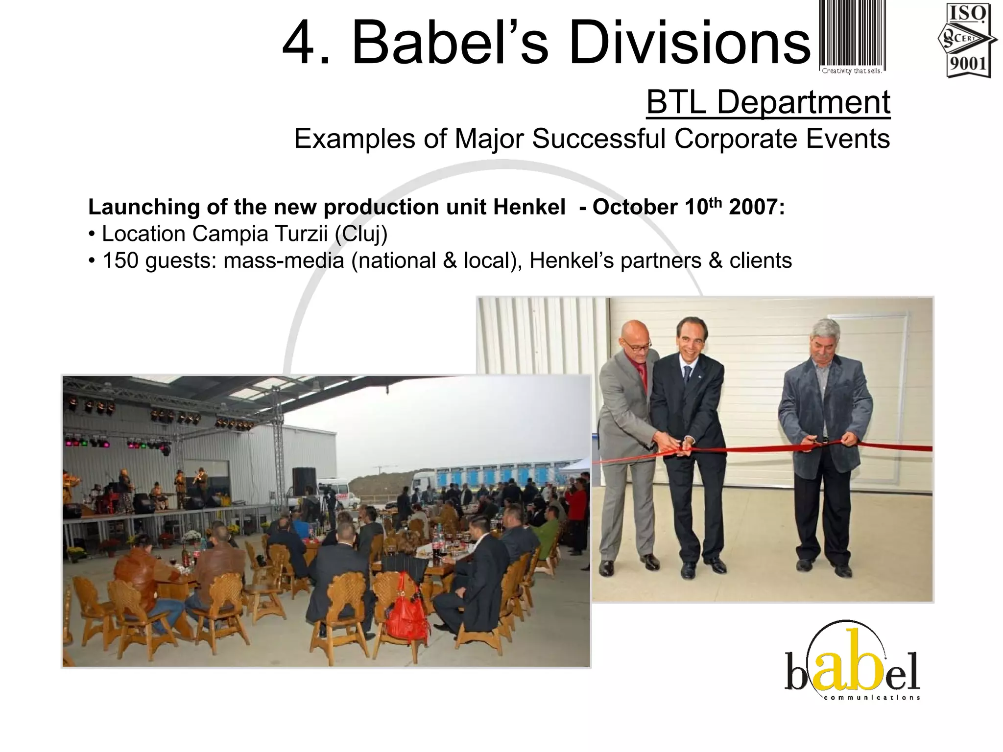 Babel Communication Presentation