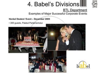 Babel Communication Presentation
