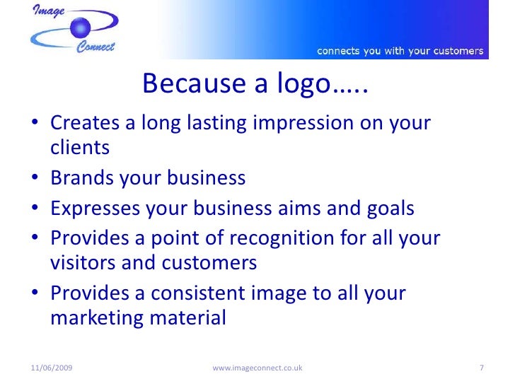 Why do I need a logo?